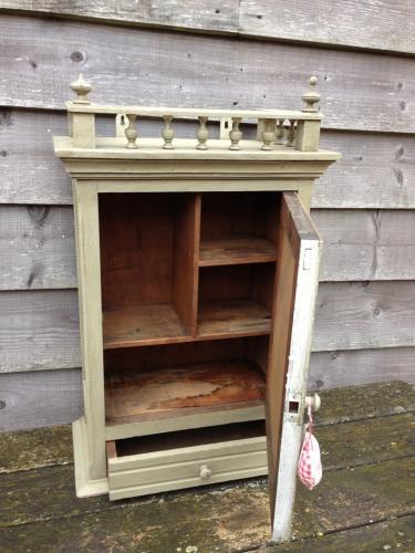 French Mirrored Wall Bathroom Cupboard