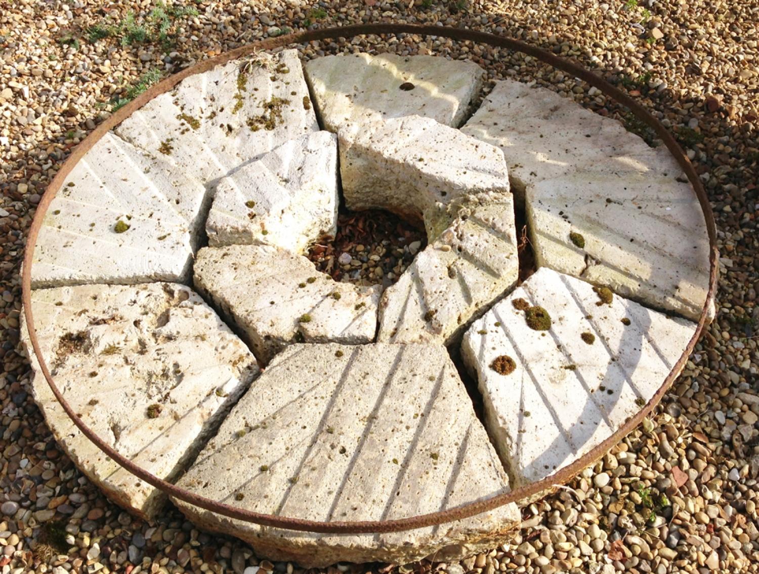 19th Cent Mill Stone