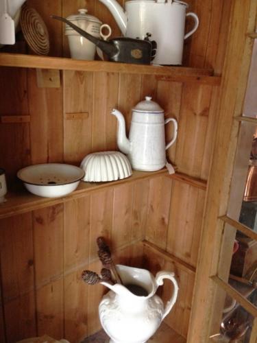 Attractive Victorian Pine Glazed Cupboard