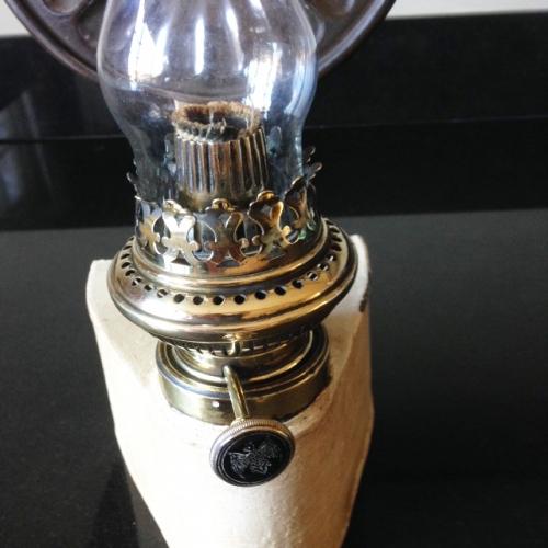 Victorian Wall Oil Lamp