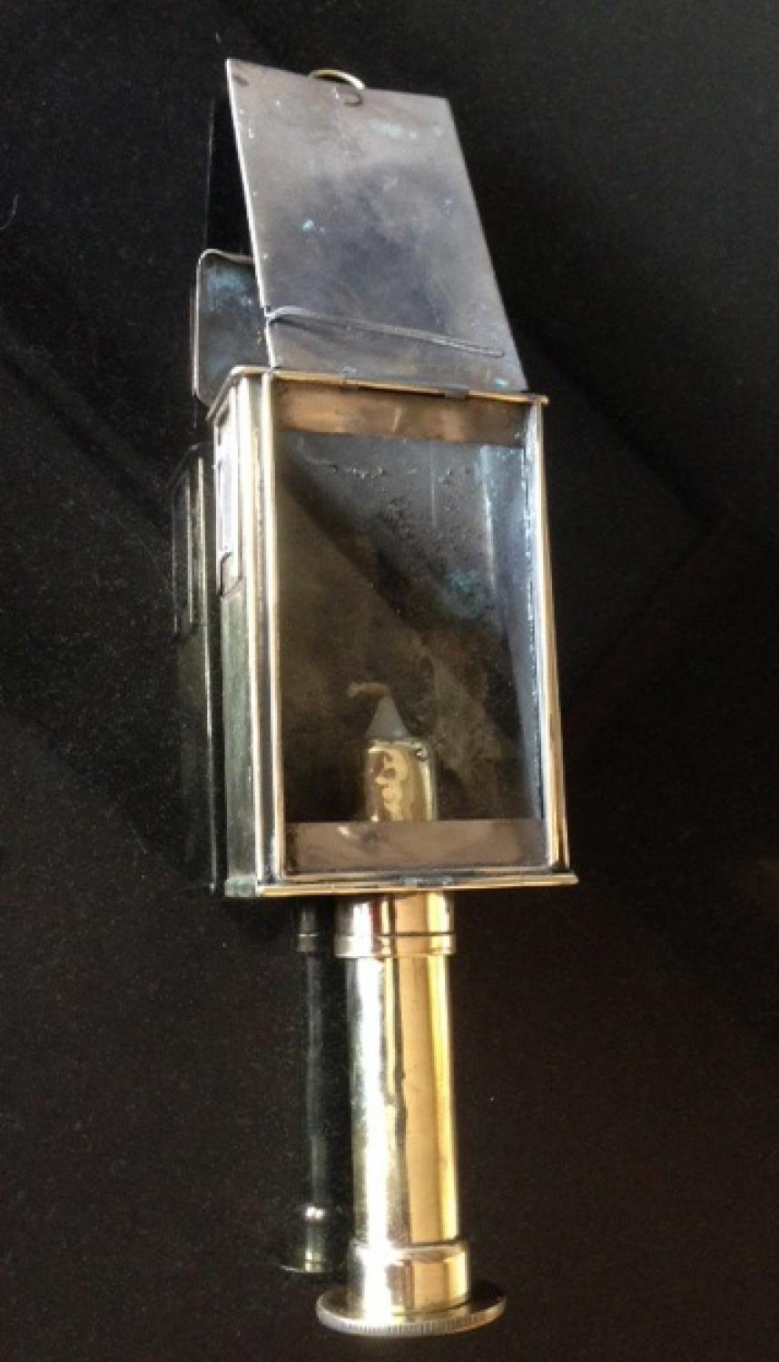 Rare 19th cent Stagecoach Pocket lamp