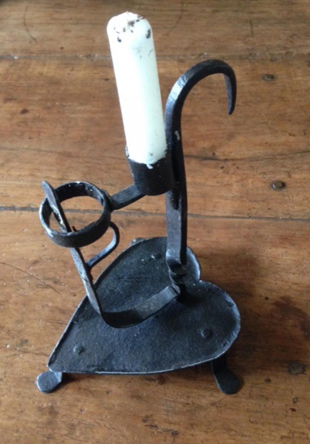 Early 19th Cent Peerman Candle Holder