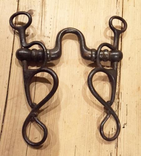Antique Horse Bit with folding sides