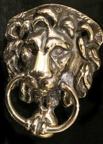 Quality Brass Lion Door Knocker