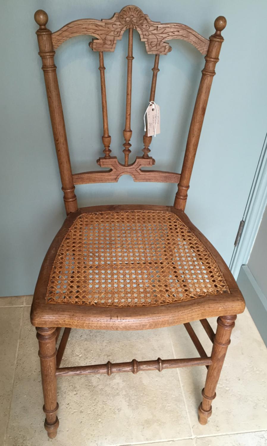 Pretty Spindle Bedroom Chair