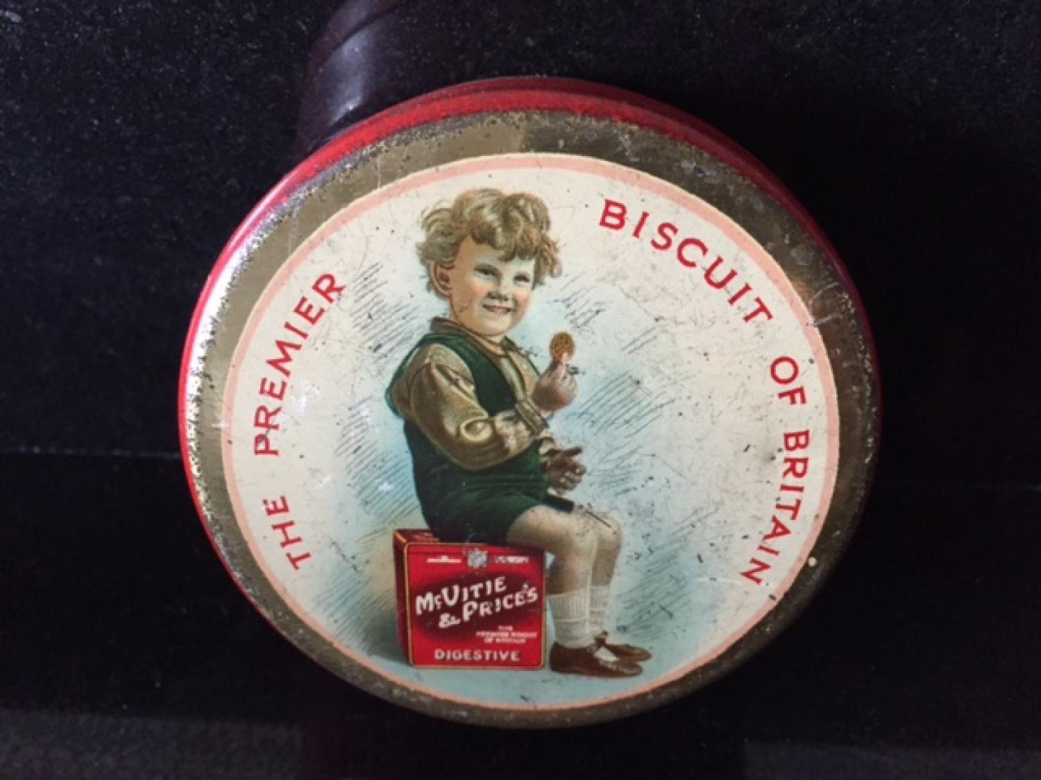 Vintage McVitie & Price Sample Biscuit tin