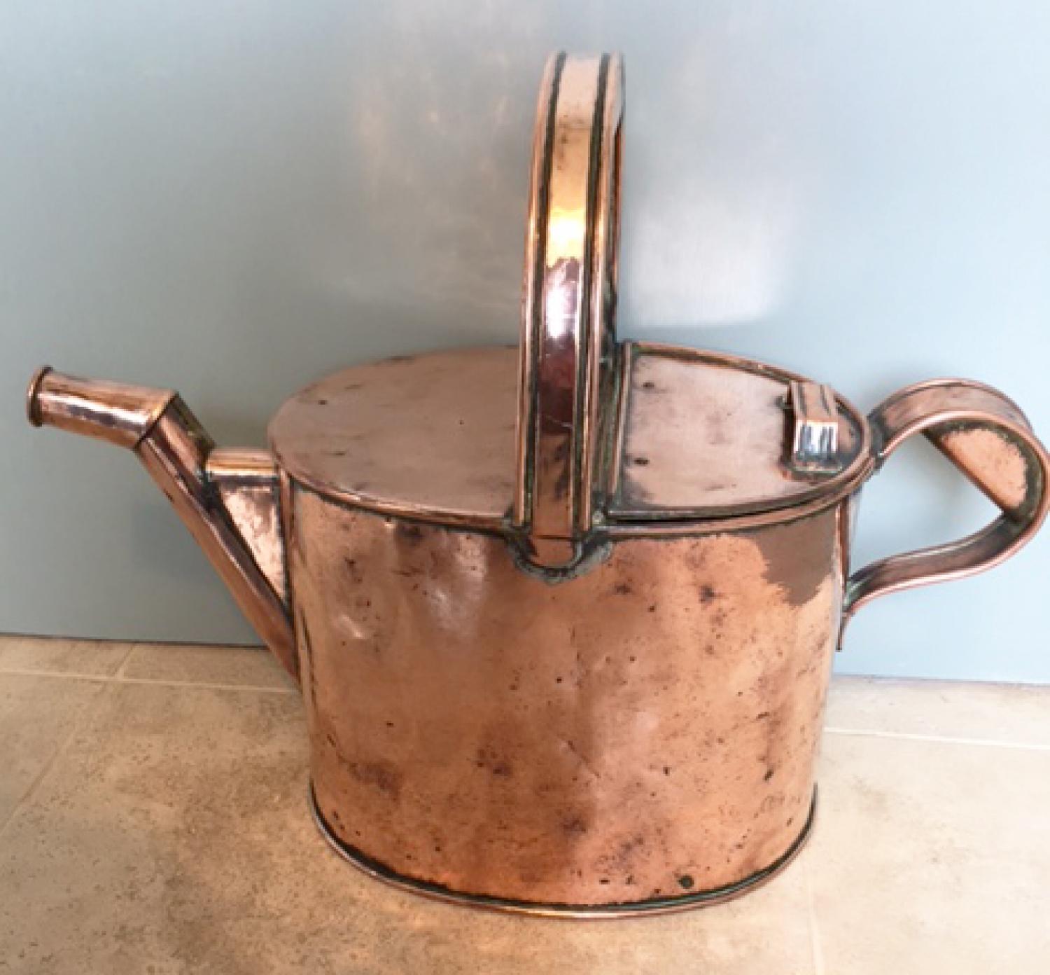 Stunning Large 19th Cent Copper Household Wat