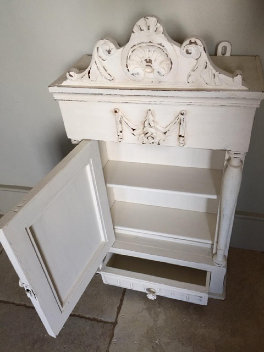 Very Pretty French Bathroom Cabinet in DECORATIVE & INTERIORS French Bathroom Cabinet