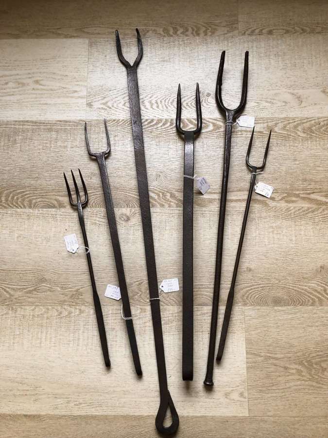 Antique Inglenook Flesh Forks