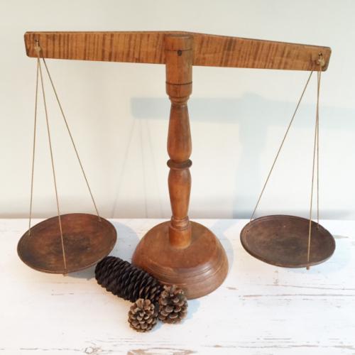 Rare Antique Butter Scales