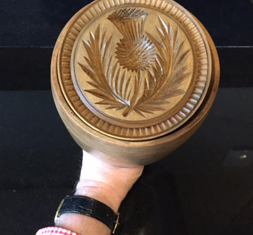 Large (Thistle) Butter Stamp