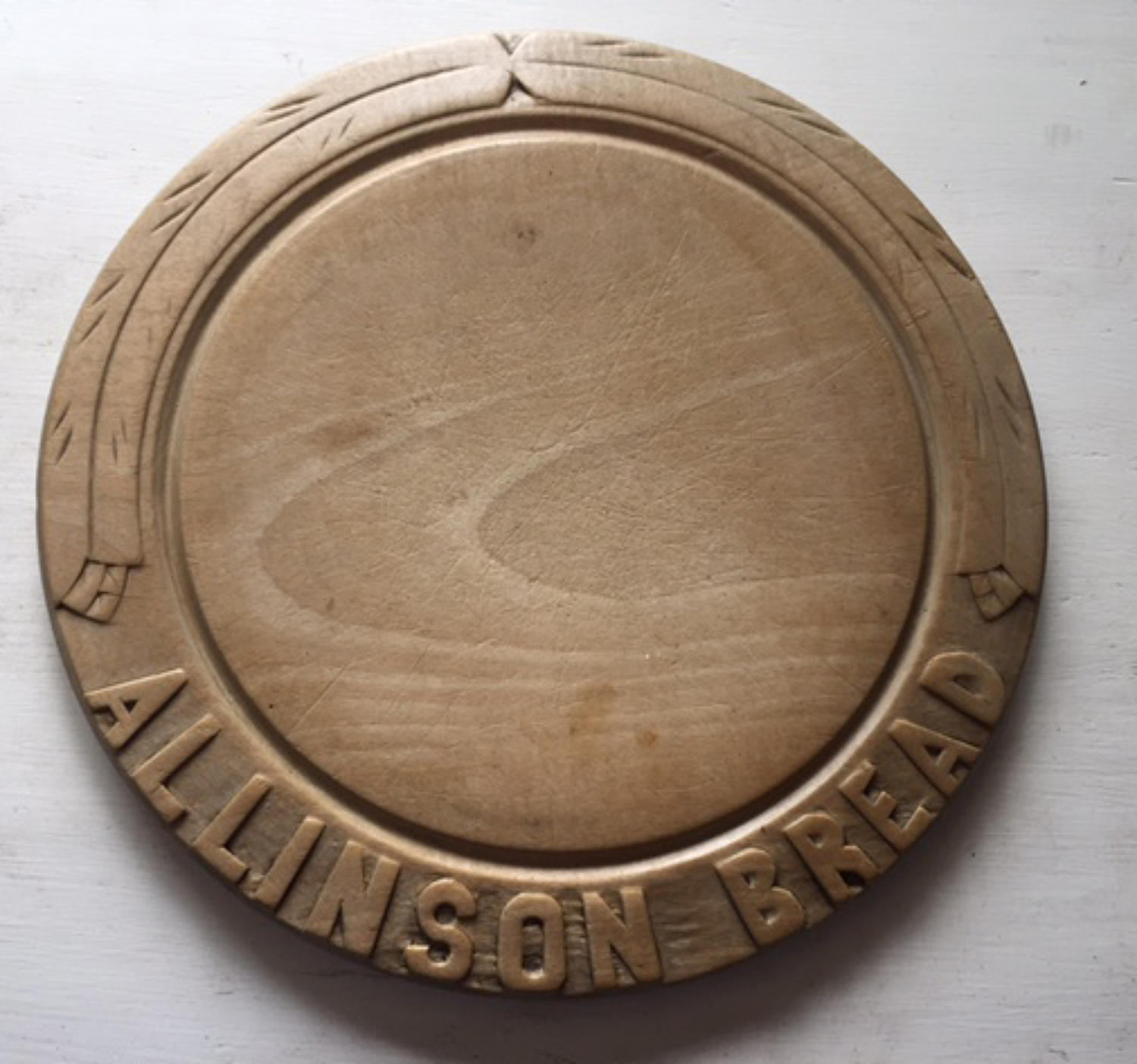 Carved Allinson Bread Board