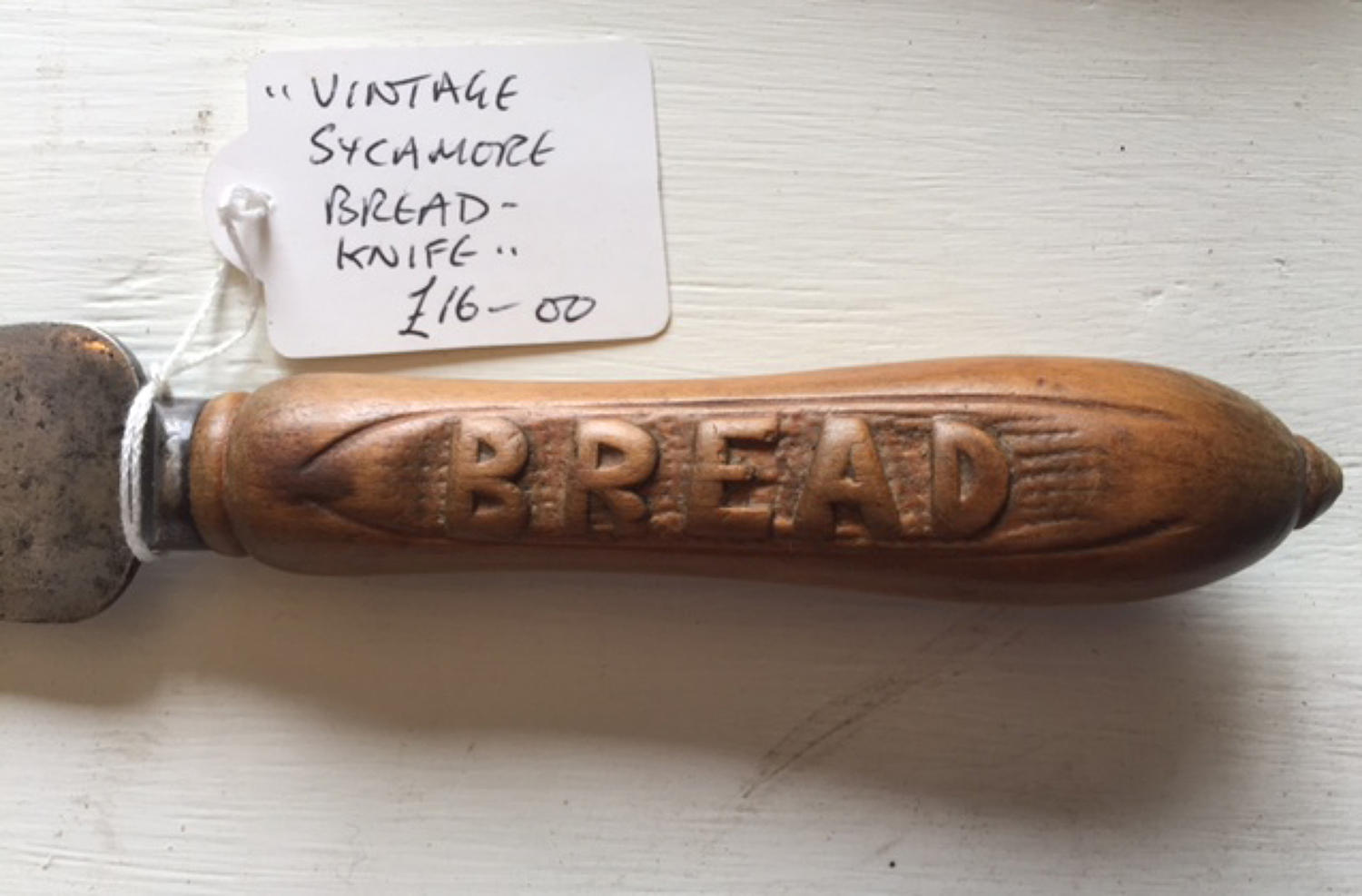 Carved BREAD knife