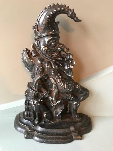 Fine Victorian Mr Punch Doorstop