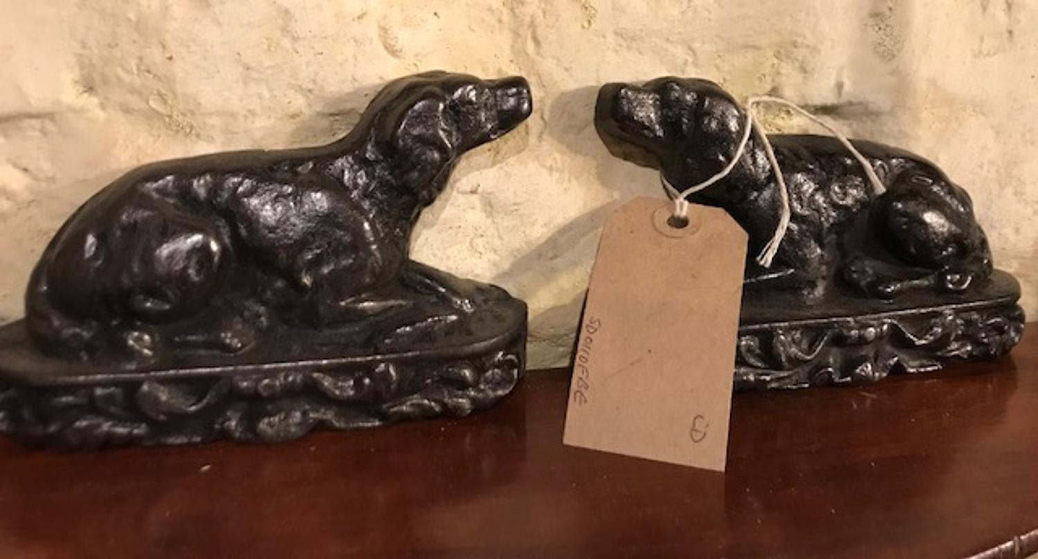 Victorian Sporting Dog Chimney Pieces