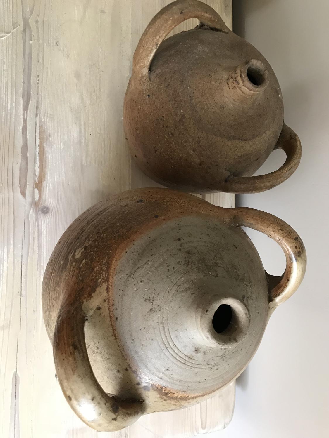 Antique olive Oil Jars and Flagons