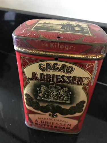 Dreissen's Pure Soluble Cocoa Tin