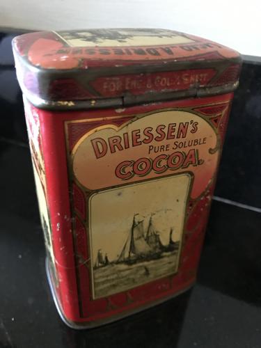 Dreissen's Pure Soluble Cocoa Tin