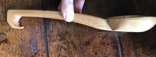 Antique Welsh Cawl Serving Ladle