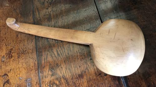 Antique Welsh Cawl Serving Ladle