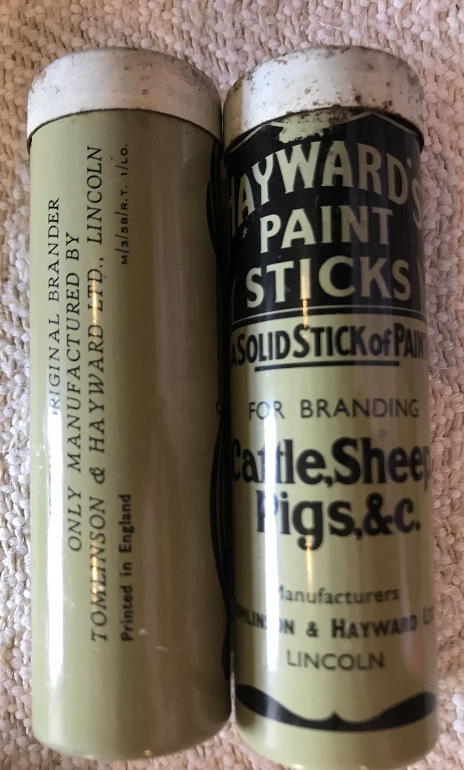 Hayward's Paint Sticks