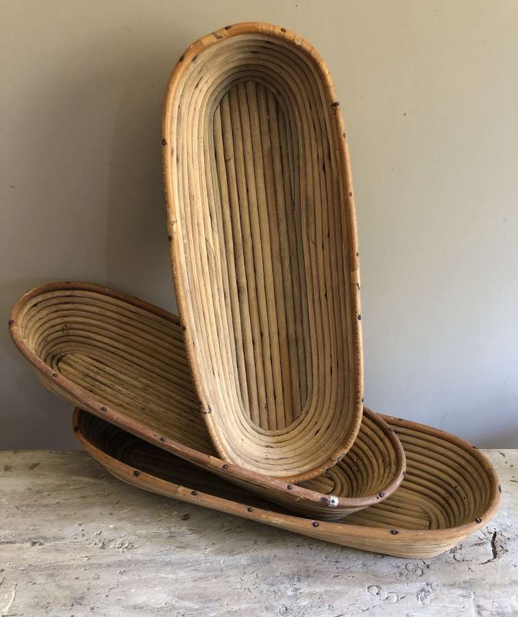 Vintage Bread Proving Baskets