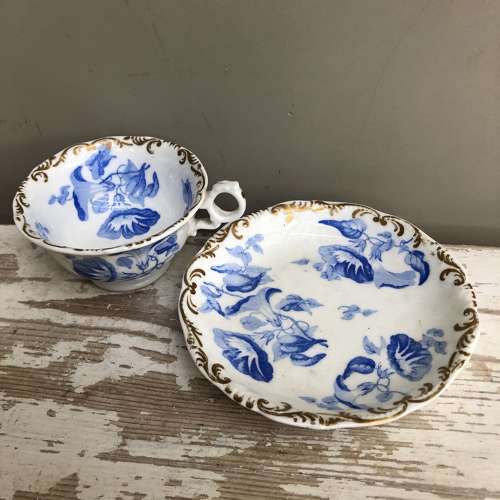 Convolvulus Cup & Saucer