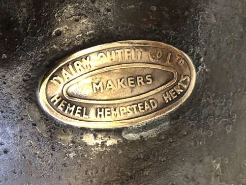 Patent Non Spill Milking Bucket
