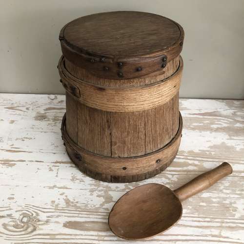 Scottish Oak Flour Tub
