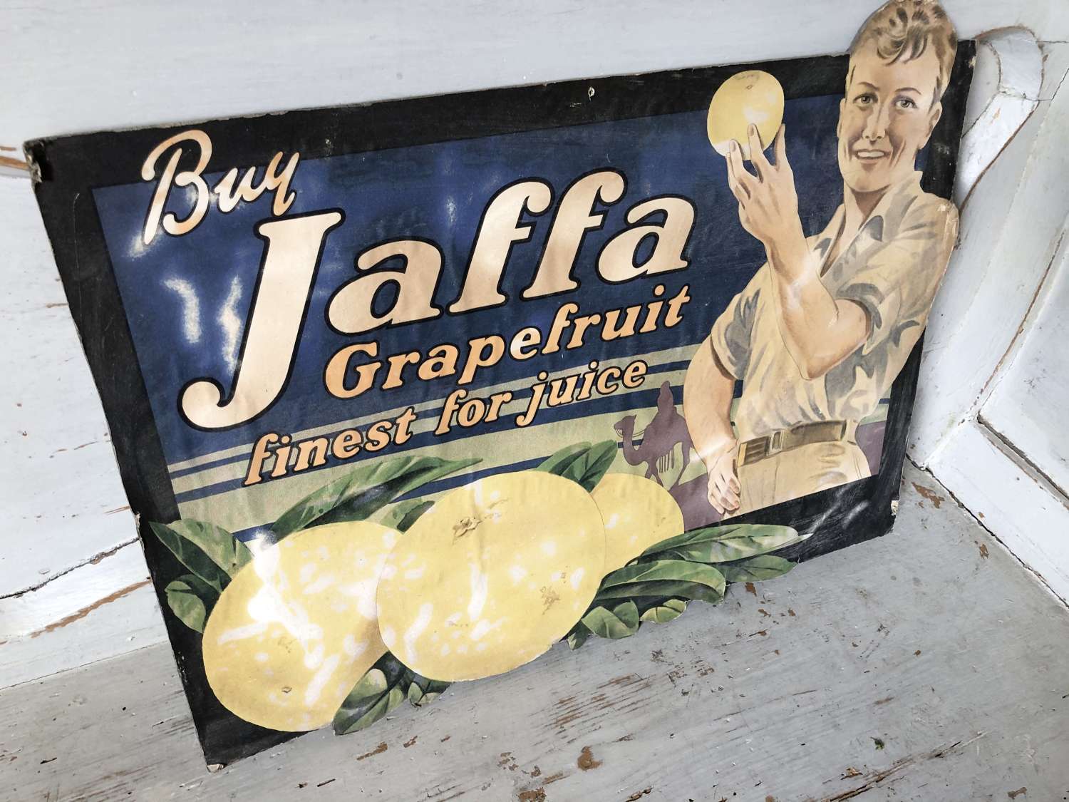 JAFFA Grapefruit advertisement on card
