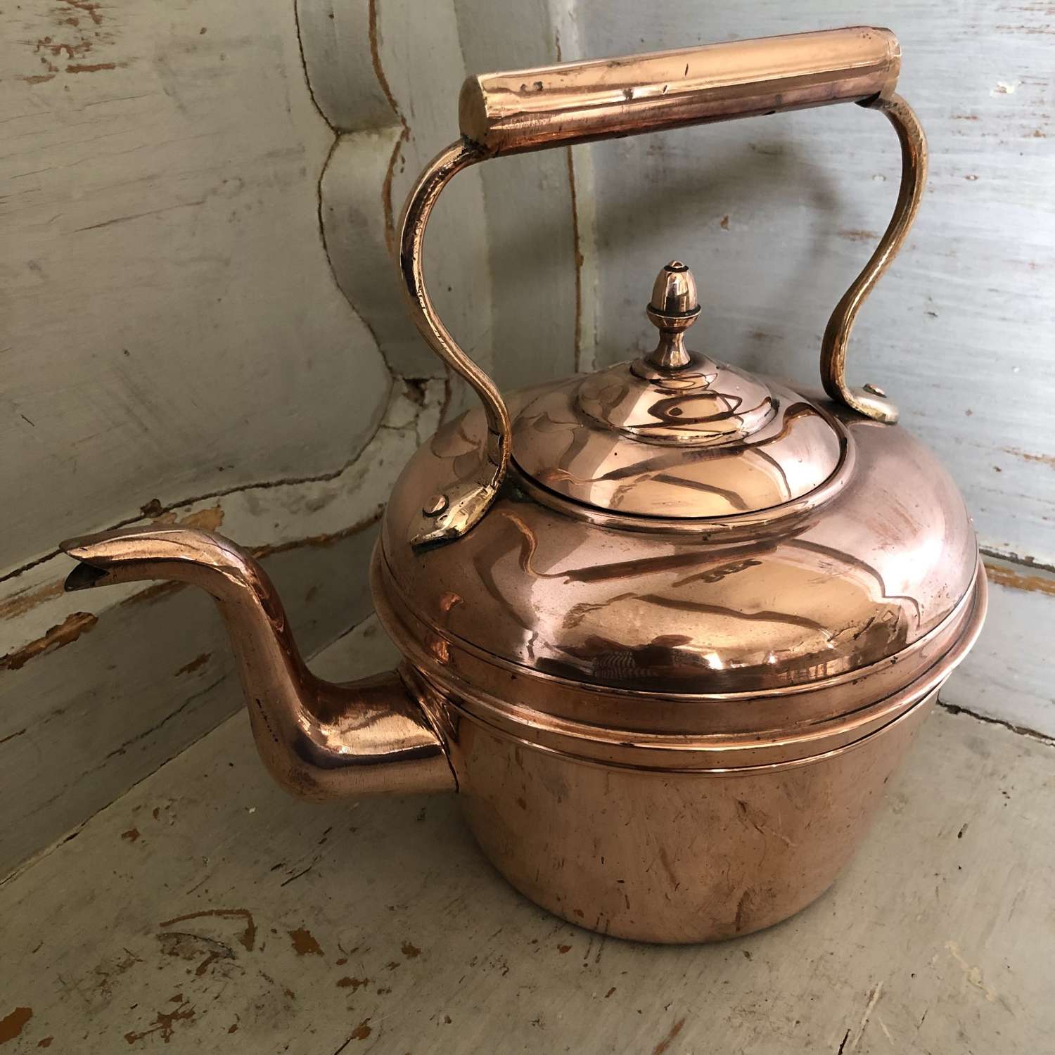 Mid Size Copper Kettle