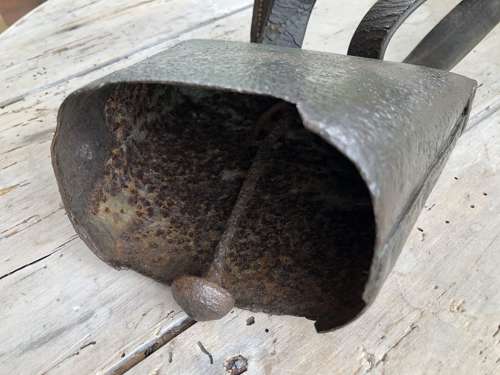19th Cent English Sheep Clucket Bell on Yoke
