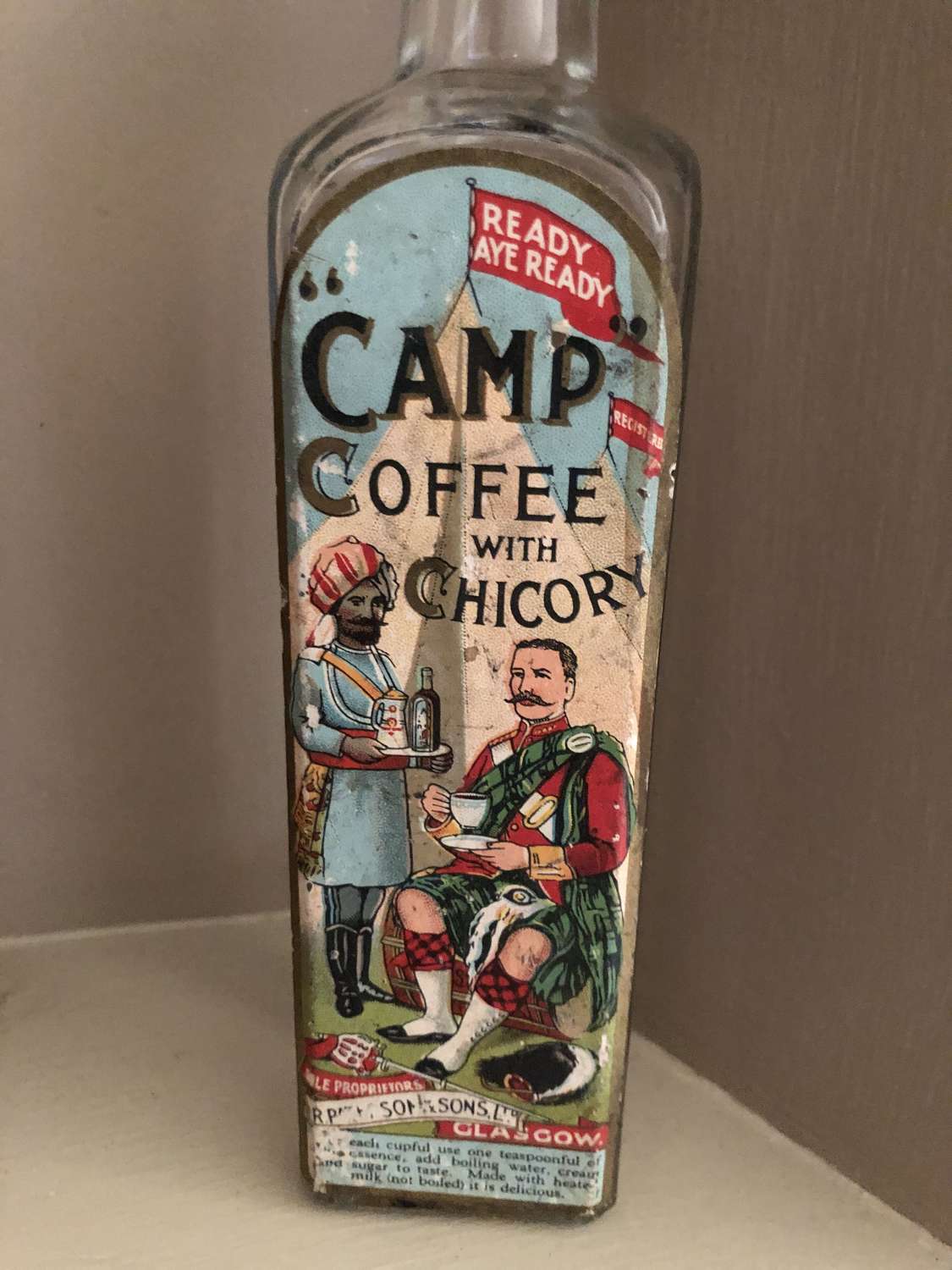 Camp Coffee Bottle V.G.C