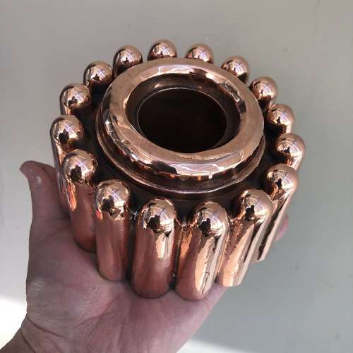 Victorian Copper Ring Jelly Mould