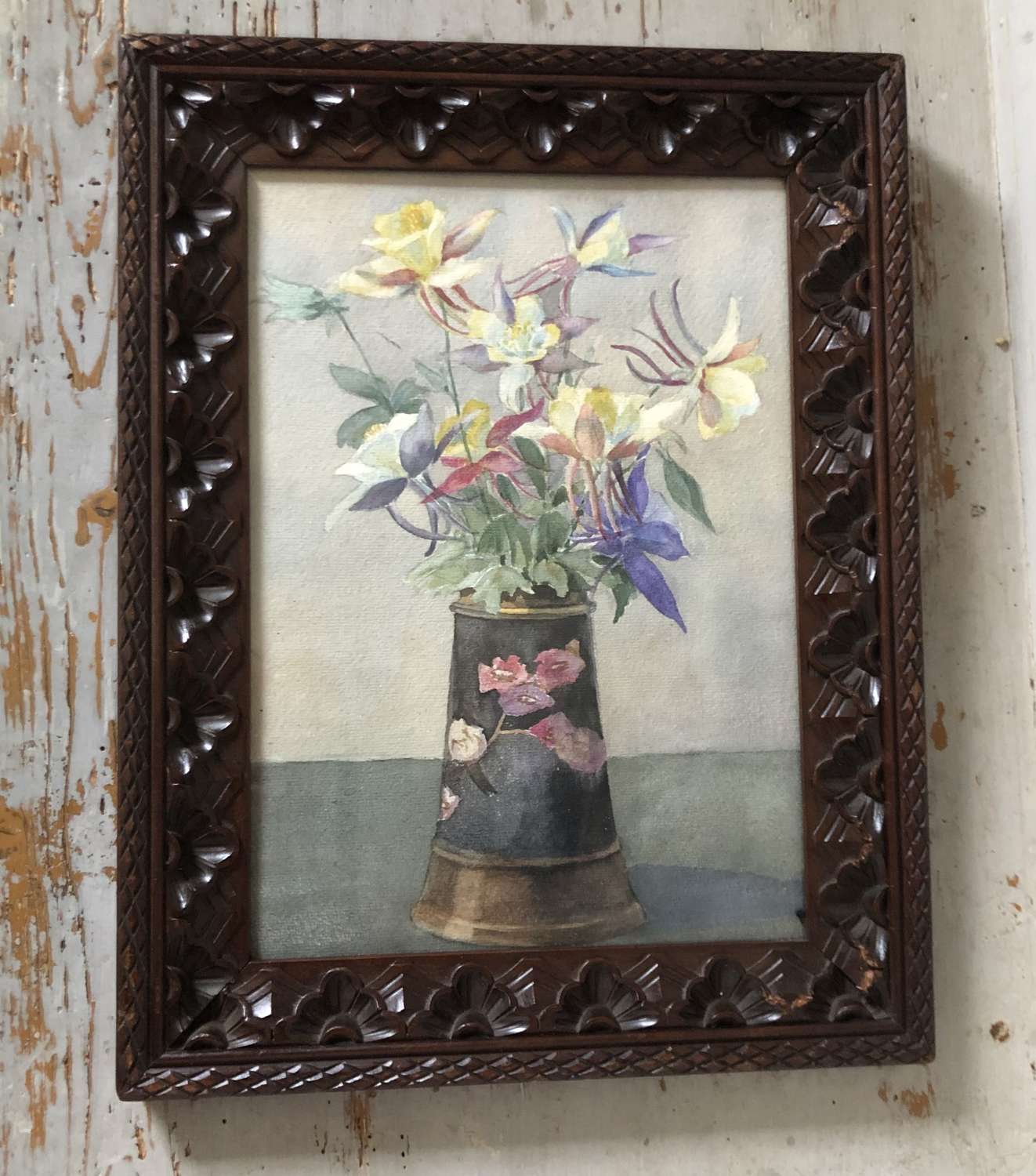 Vintage Watercolour in stunning frame