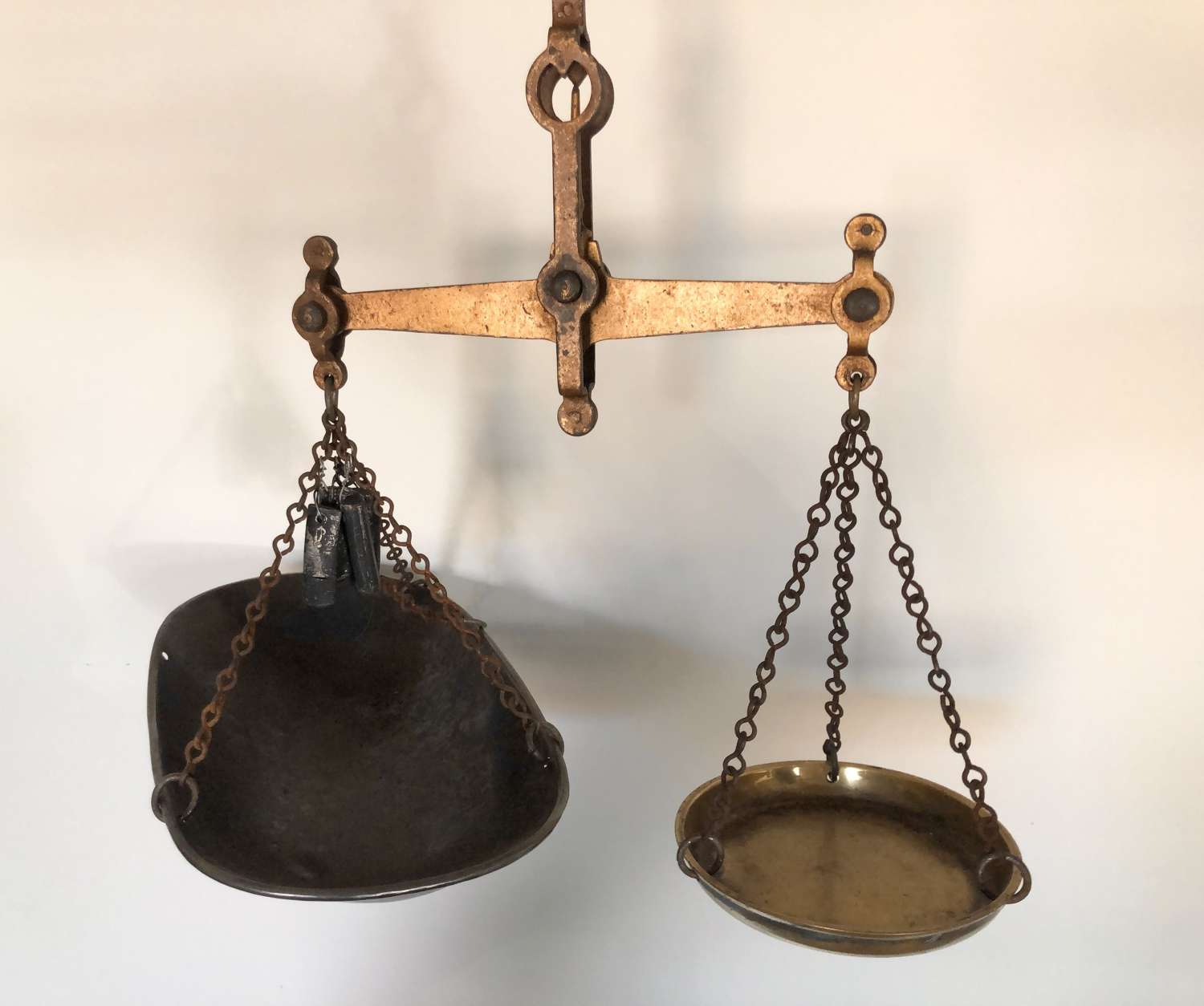 19th Cent Baker's Dough Scales