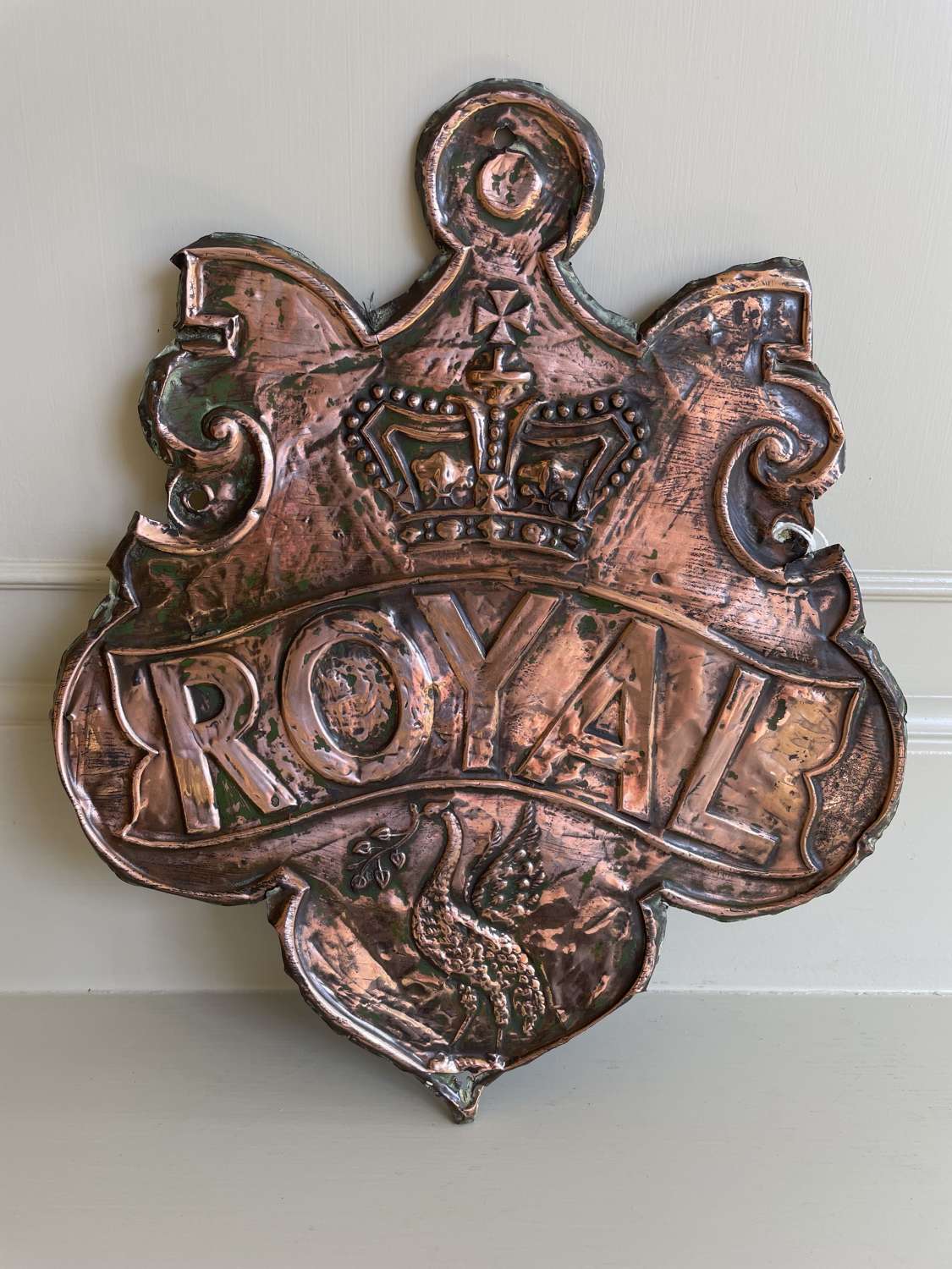 Victorian Copper Fire Insurance Mark