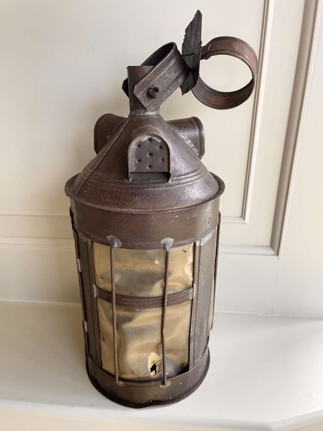 19th Cent Shepherd's Horn Lantern