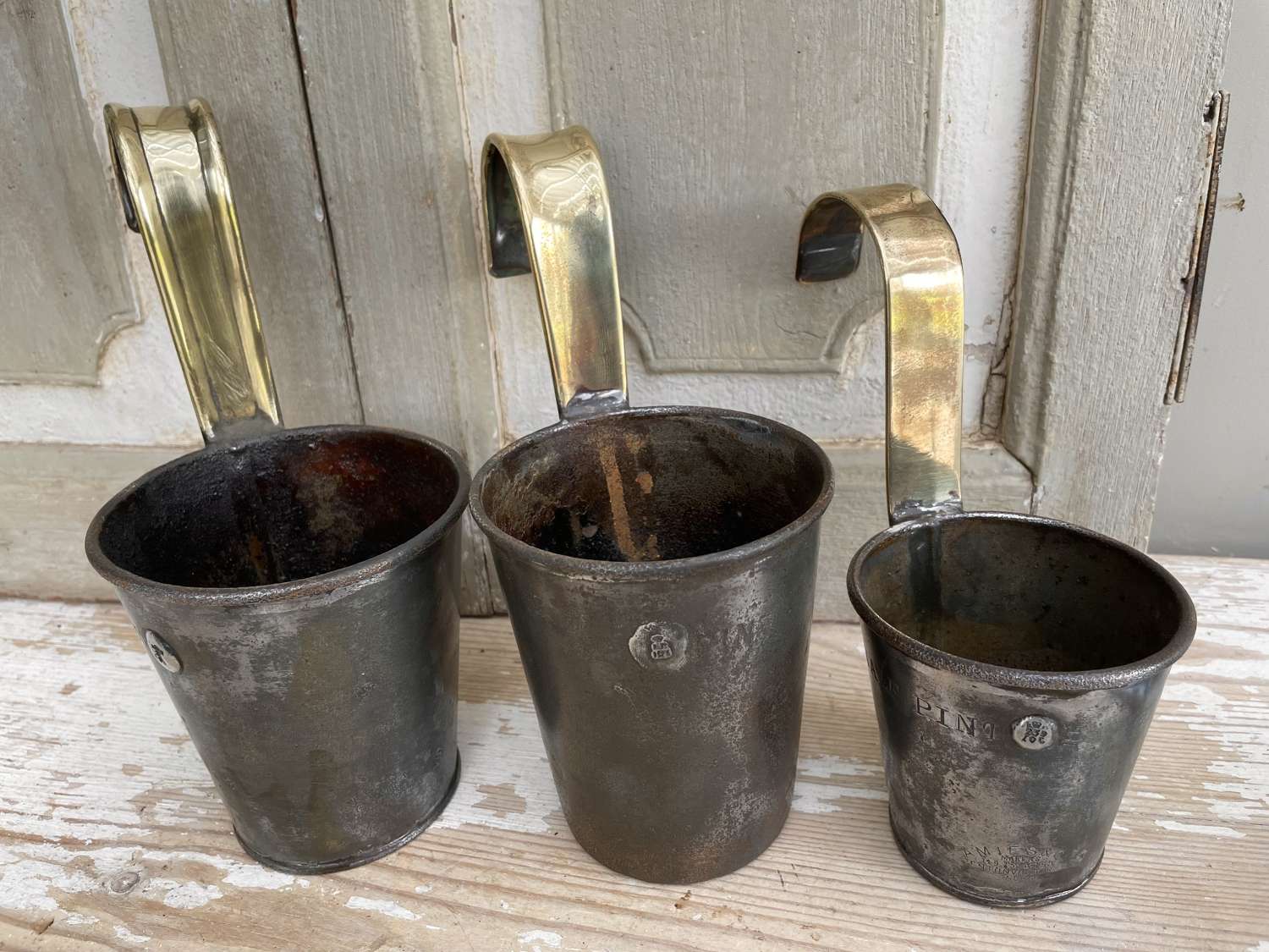 Brass Handled Dairy Ladles