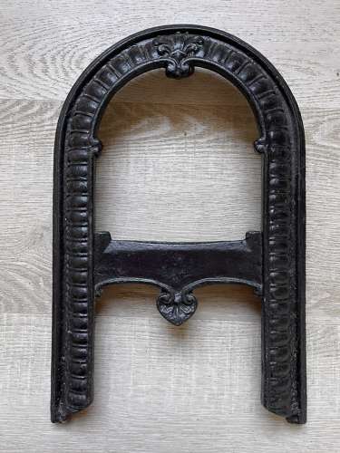 Victorian Cast Iron 'HOUSE' Foot Scraper