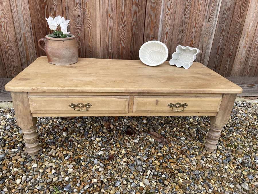 Antique Pine Coffee Table