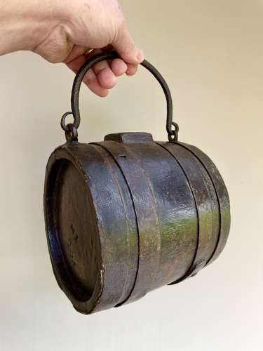 Fine 19th Cent West Country Harvest Barrell