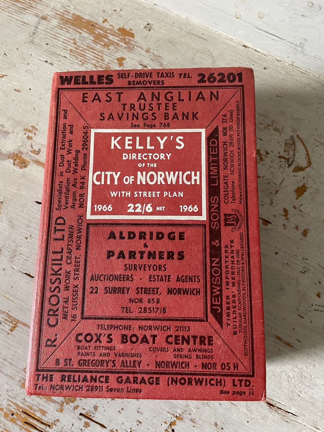 Kelly' Directory of Norwich 1966