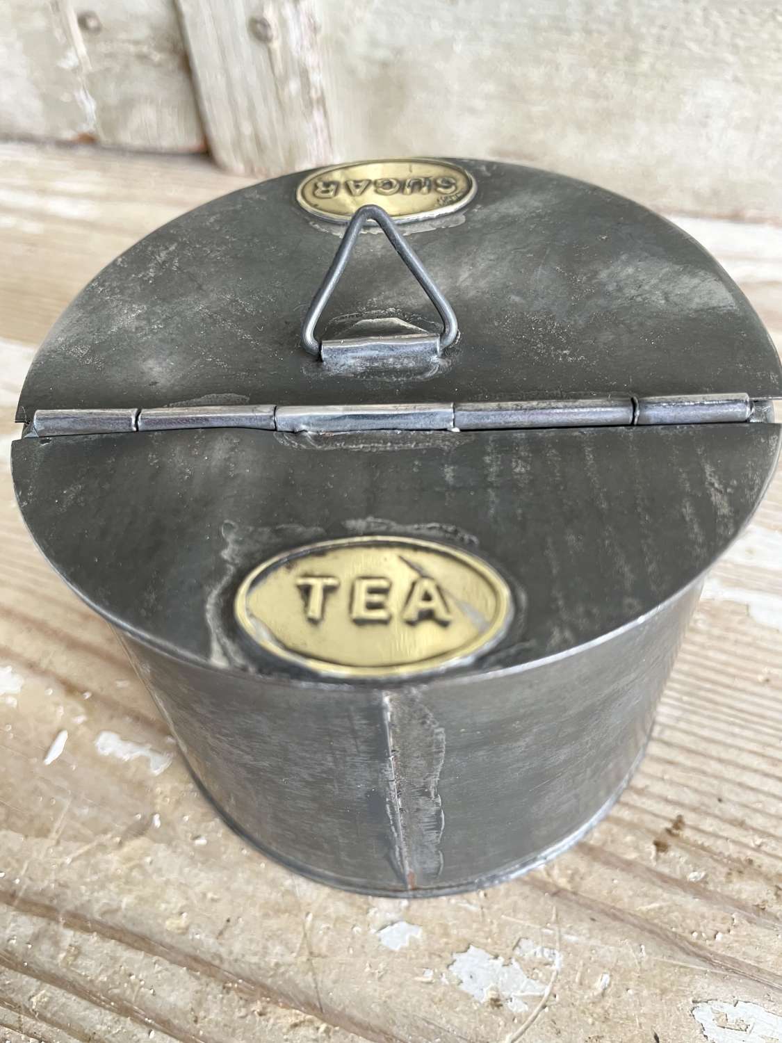 Vintage Tea and Sugar Caddy