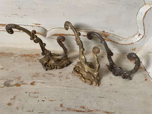 Victorian Cast Iron Coat Hooks