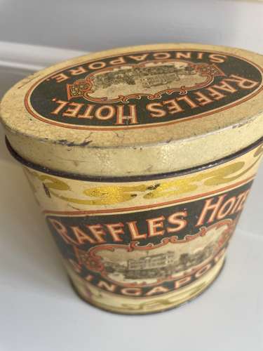 Old Raffles Hotel Singapore TEA TIN