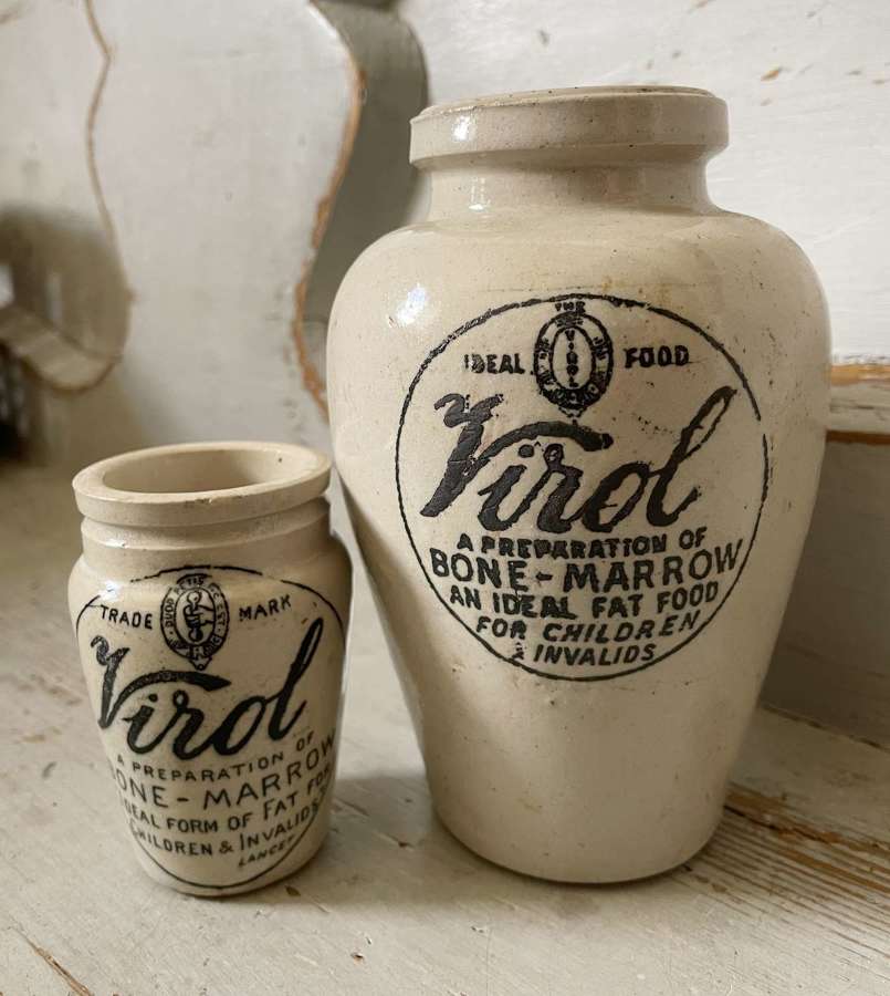 Small and medium size Virol Jars
