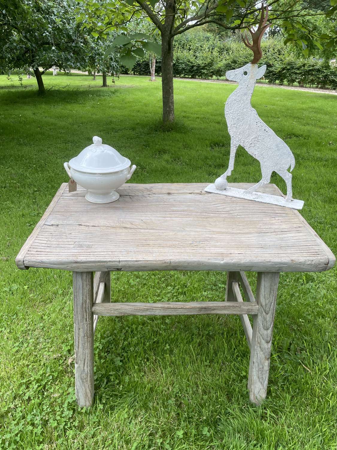 Antique Country Chopping Table