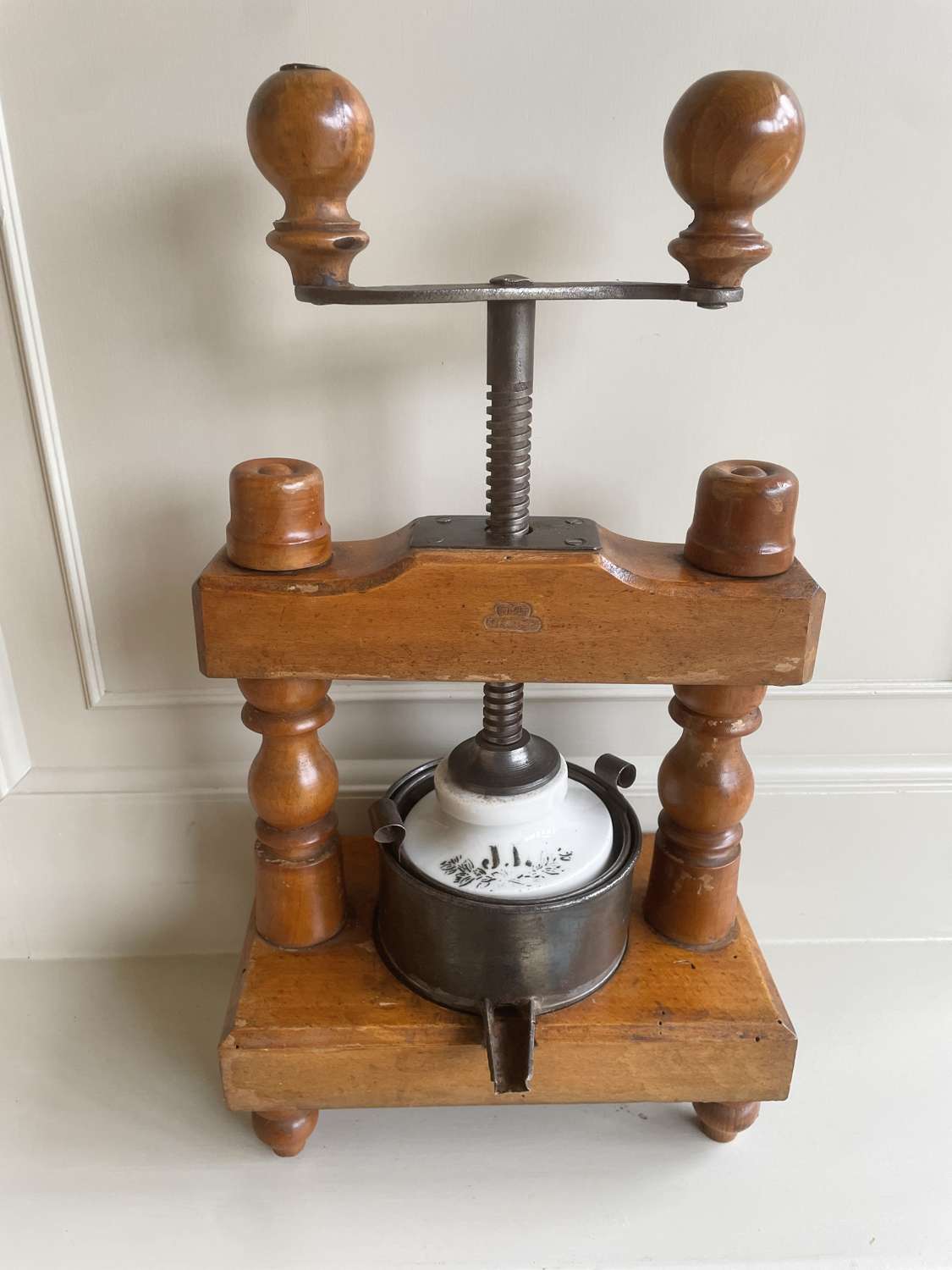 Antique Cheese or Pate Press