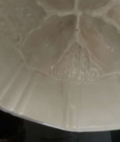 Victorian Creamware RABBITS FEEDING Jelly Mould